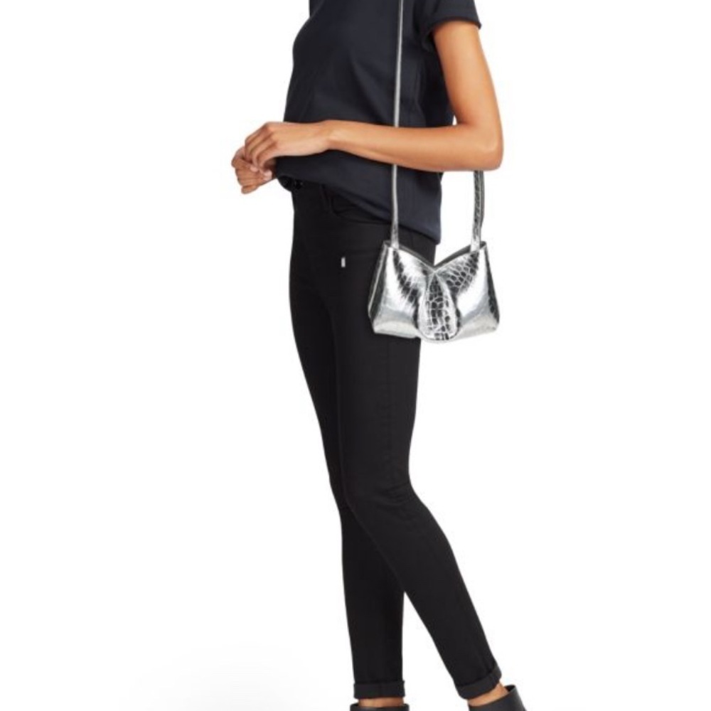 RAG & BONE
Small Bloom Leather Crossbody Bag silver new - Picture 10 of 15